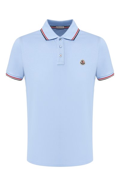Хлопковое поло MONCLER, арт. E1-091-83456-00-84556, фото 1