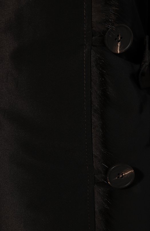 Тренч с меховой подкладкой Color Temperature Пл, Кол-10/373 Коричневый  Пл, Кол-10/373 Фото 5