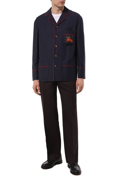 Шерстяной пиджак GUCCI, арт. 574302 Z587E, фото 2