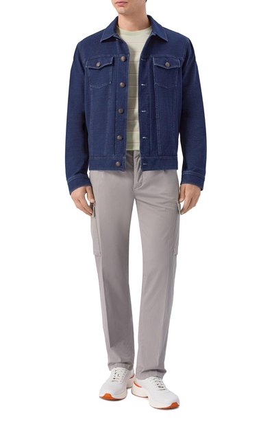 Хлопковая футболка PAUL&SHARK, арт. 26411009_001, фото 2