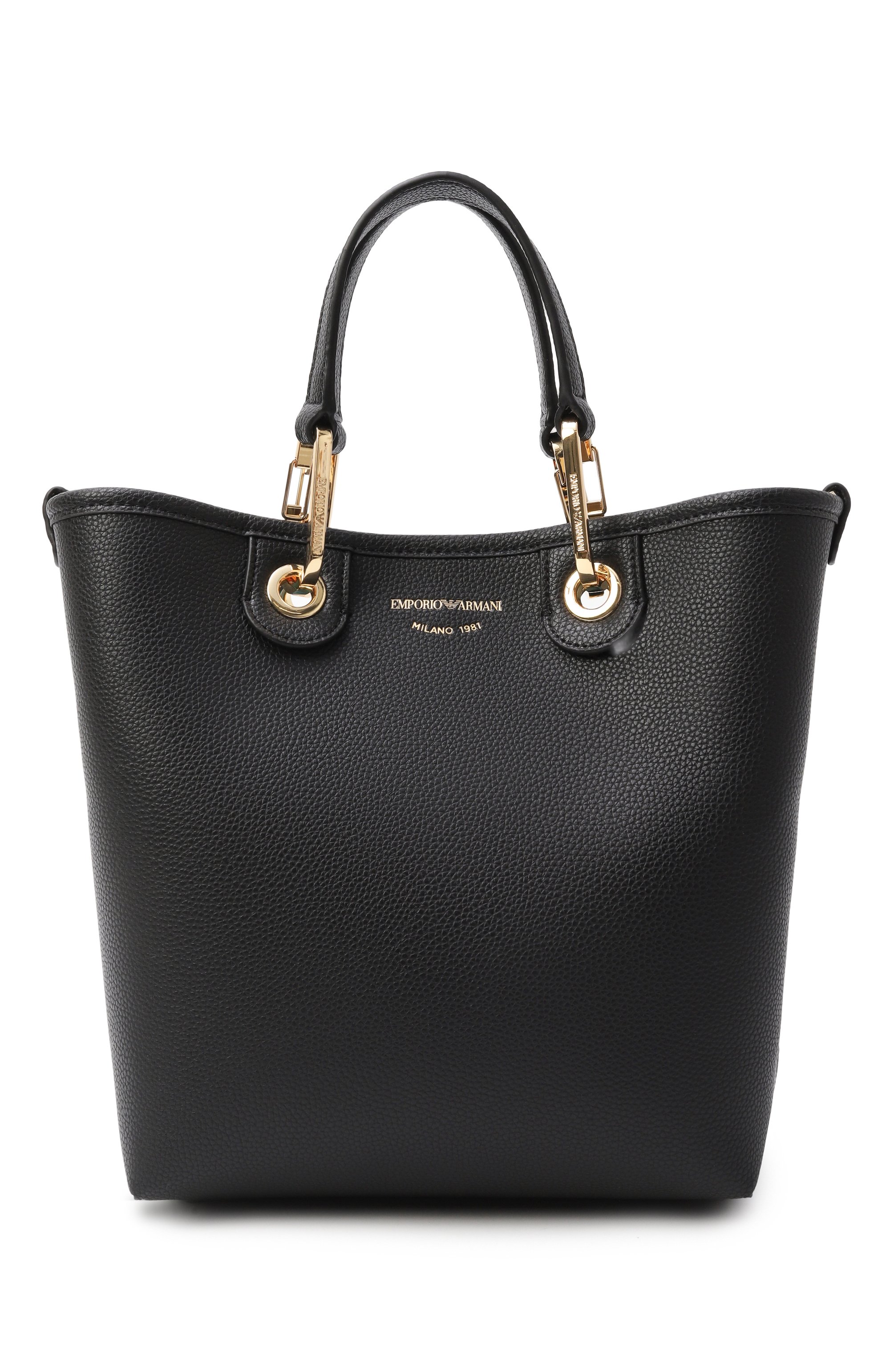 Сумка myea EMPORIO ARMANI черного цвета по цене 38500 руб., арт. EW000362/AF12103/MC032, фото 1 Сумка myea EMPORIO ARMANI, арт. EW000362/AF12103/MC032, фото 1