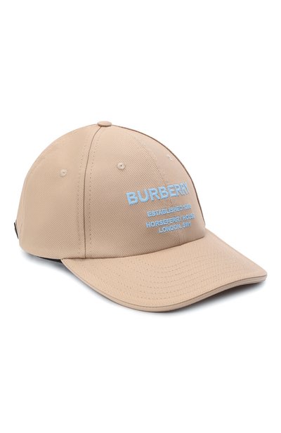 Хлопковая бейсболка BURBERRY, арт. 8048729, фото 1