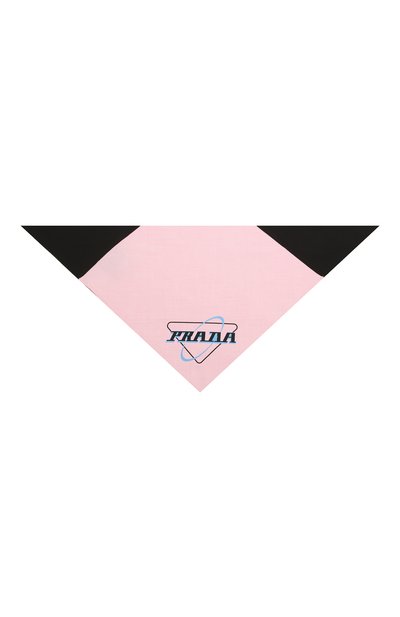 Шарф PRADA розового цвета по цене 12500 руб., арт. UFL35-1V3A-F0028, фото 4 Шарф PRADA, арт. UFL35-1V3A-F0028, фото 4
