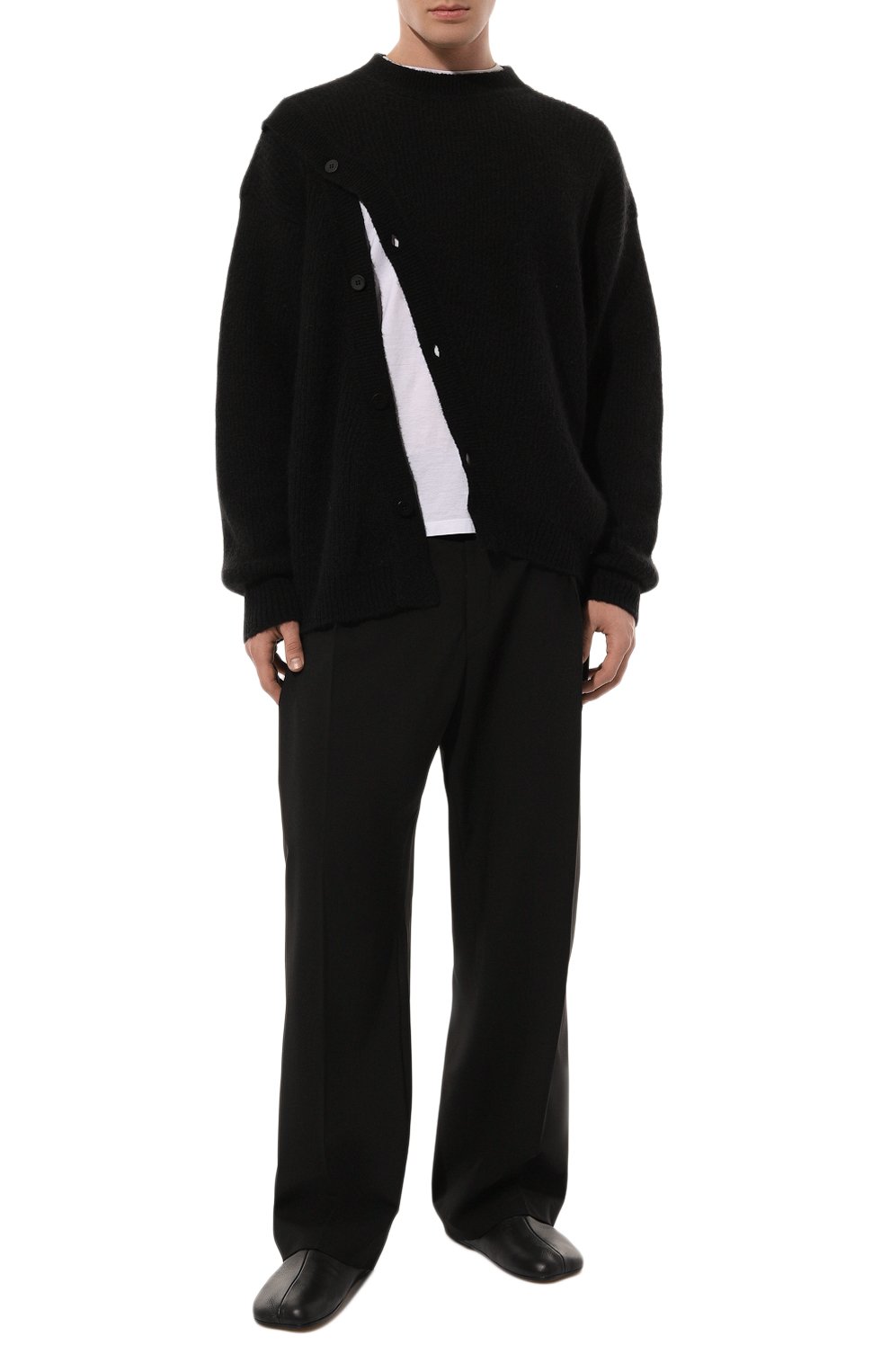 Кожаные слиперы MM6, арт. SH1WZ0001/P6397, фото 2