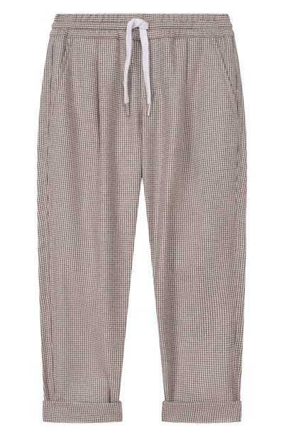 Брюки из кашемира и шелка BRUNELLO CUCINELLI, арт. BV426P503A