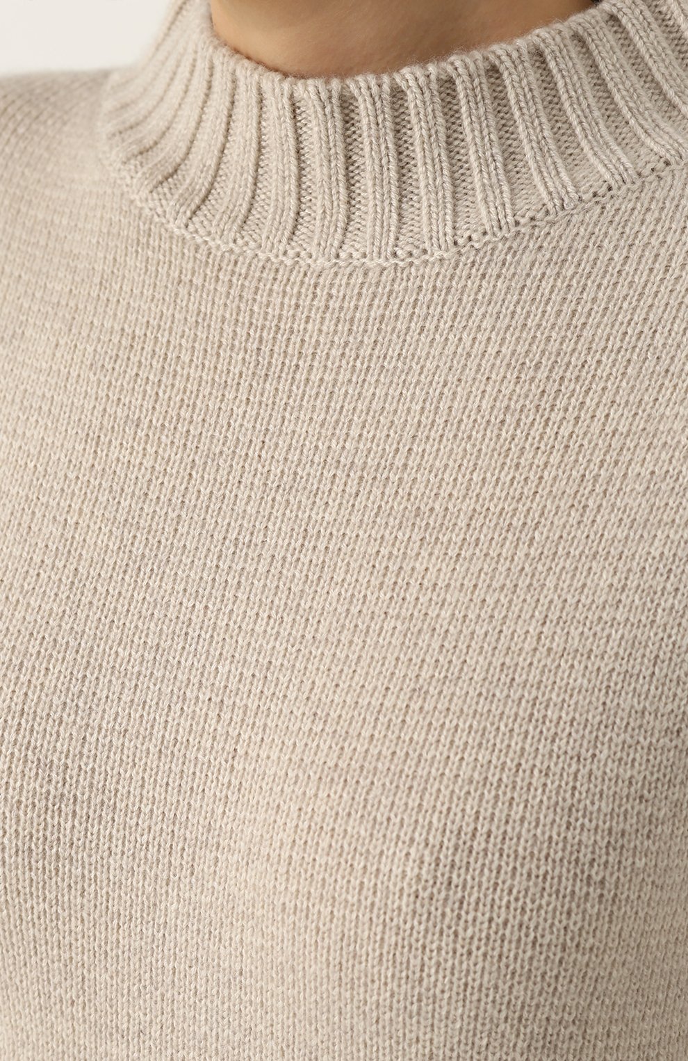 Удлиненный кашемировый свитер с высокими разрезами LE KASHA, арт. BELIZE0, фото 5