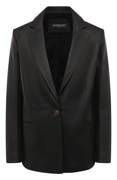 Кожаный жакет SIMONETTA RAVIZZA, арт. JA172L1, фото 1