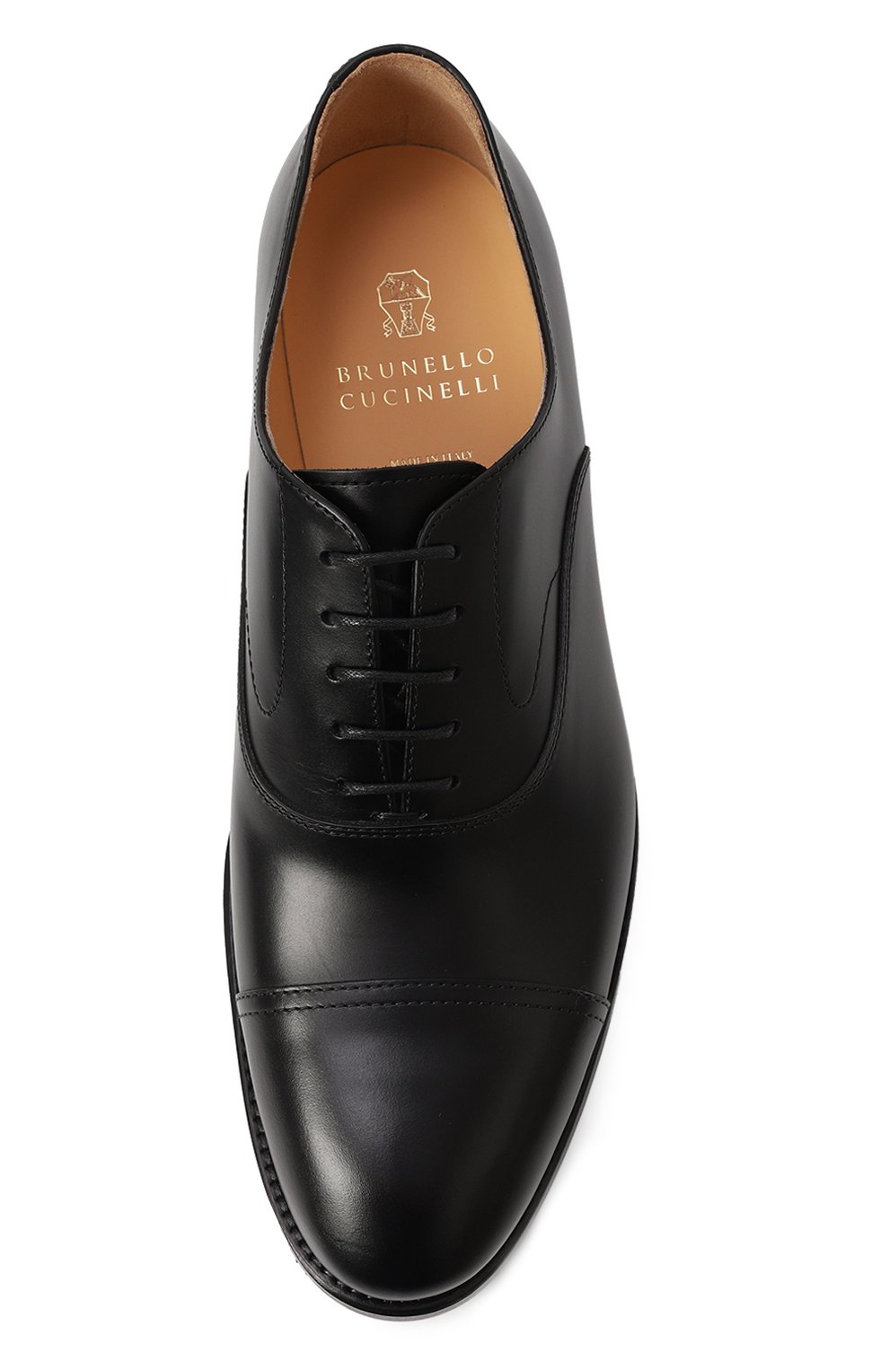 Кожаные оксфорды eleganti BRUNELLO CUCINELLI, арт. MZUN0XC841, фото 6