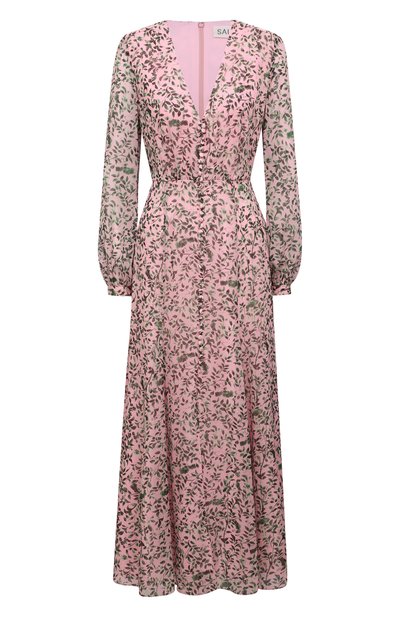 Женское шелковое платье SALONI, арт. 10382-129-R/1648