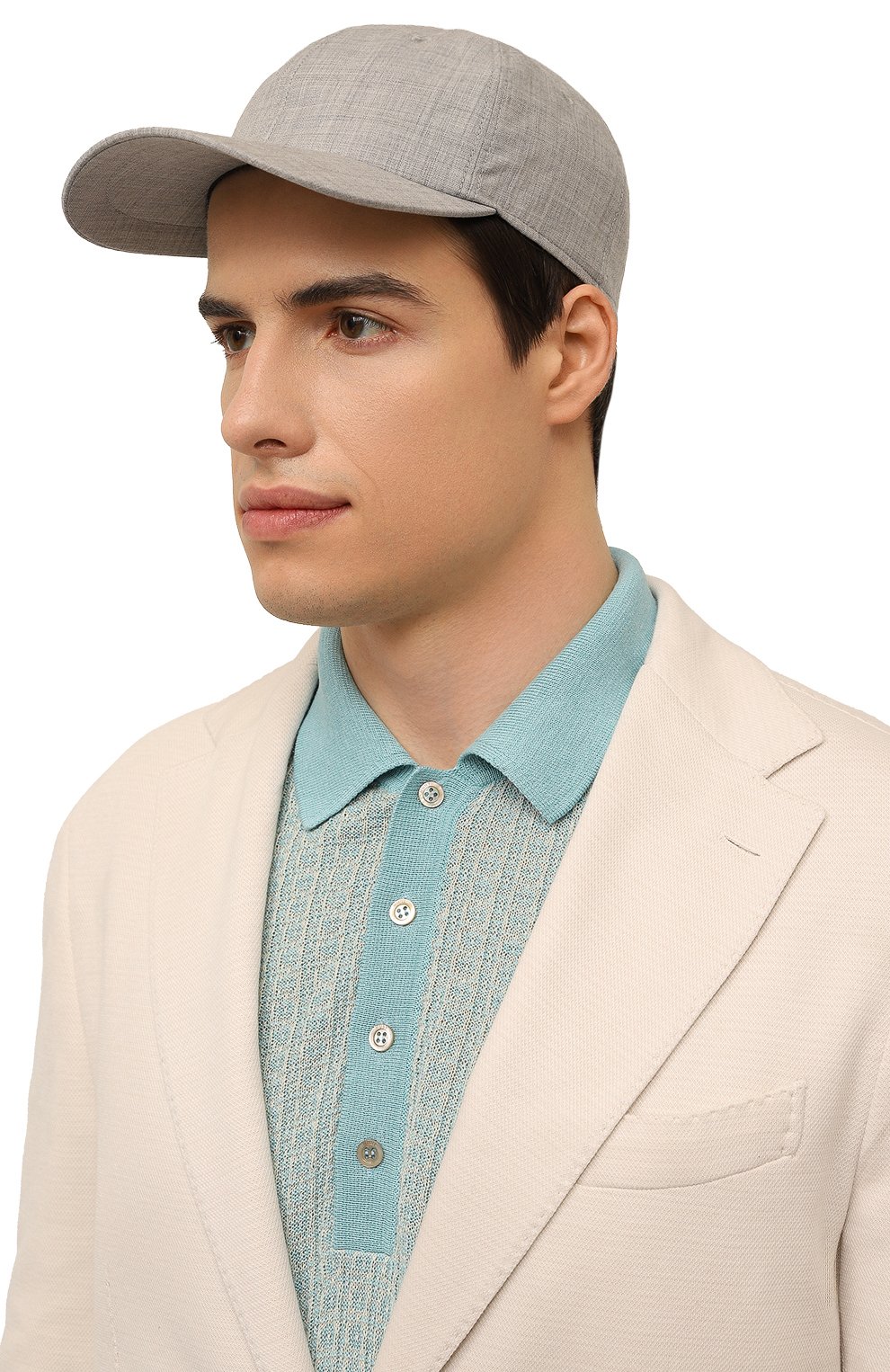 Кашемировая бейсболка COLOMBO, арт. CL00115, фото 2