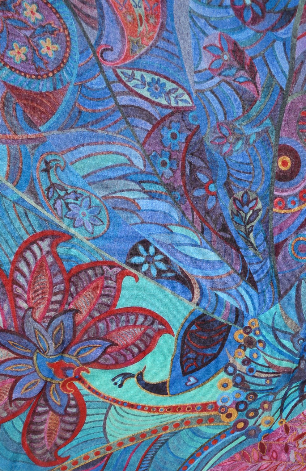 Платок восточный орнамент GOURJI, арт. T26AZ1, фото 5