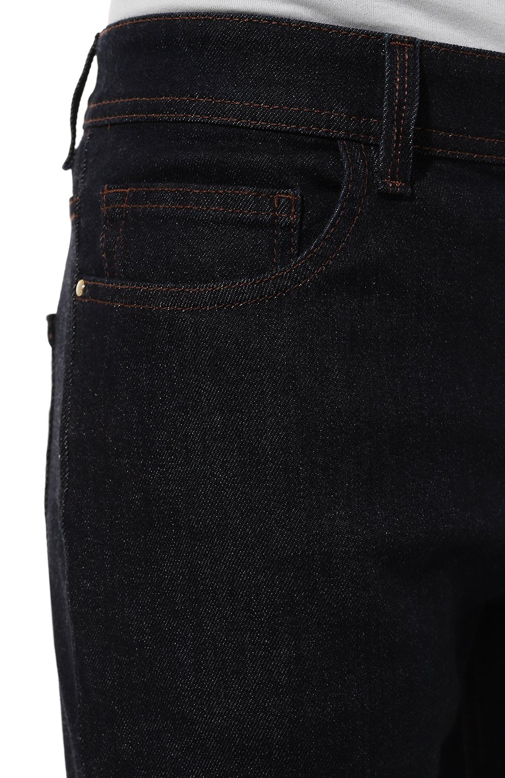 Джинсы CANALI темно-синего цвета по цене 69950 руб., арт. 91729/PX01028, фото 5 Джинсы CANALI, арт. 91729/PX01028, фото 5