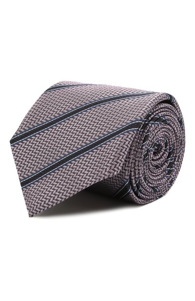 Мужской шелковый галстук CANALI, арт. 24/HJ03165
