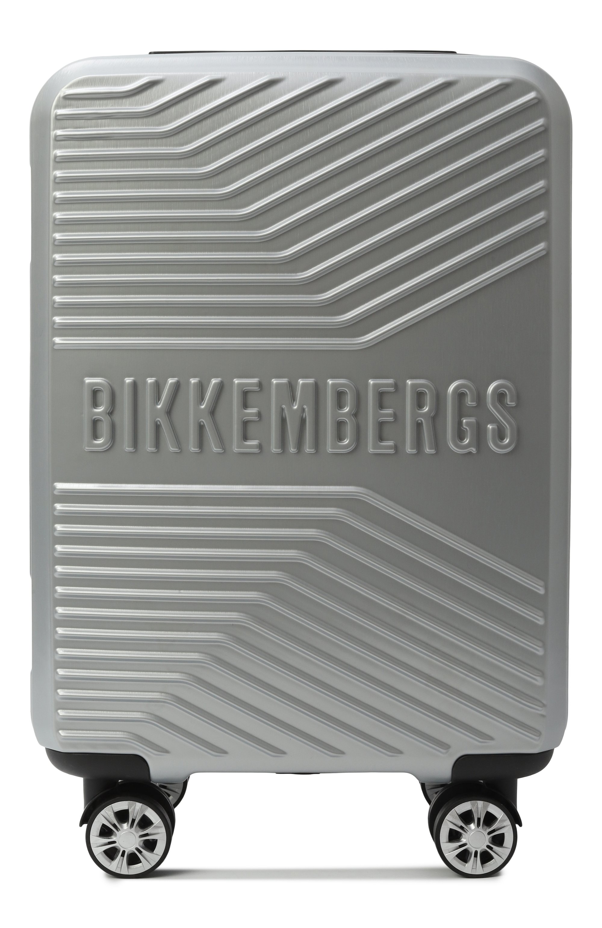 Чемодан derive DIRK BIKKEMBERGS серого цвета по цене 22750 руб., арт. BKTR00634W, фото 1 Чемодан derive DIRK BIKKEMBERGS, арт. BKTR00634W, фото 1