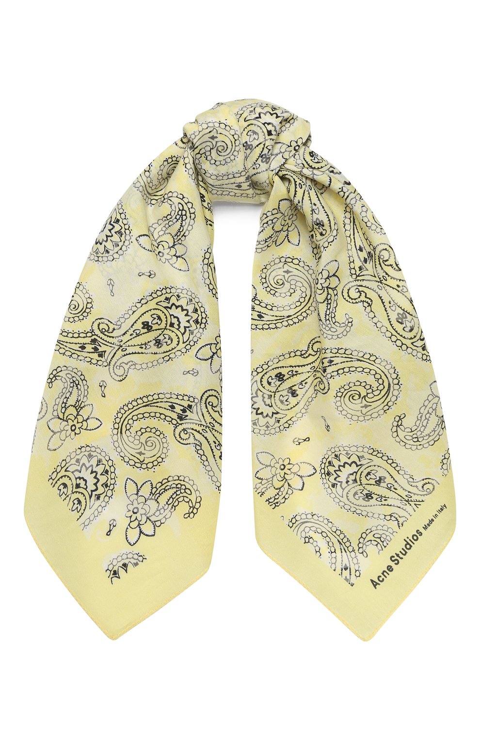 Платок из смеси хлопка и шелка ACNE STUDIOS, арт. CA0042/W, фото 1