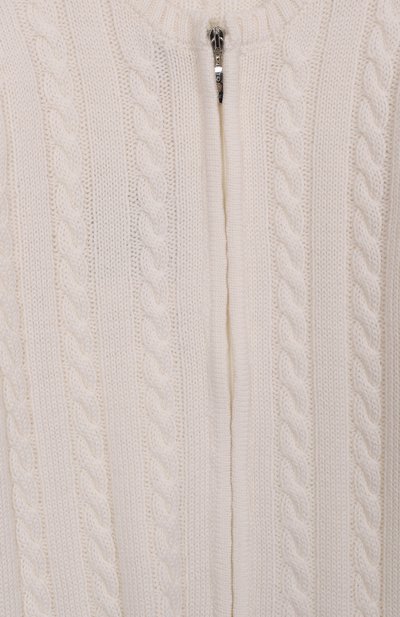 Шерстяной комбинезон BABY T белого цвета по цене 18350 руб., арт. 25AI041TZ/18M-36M, фото 3 Шерстяной комбинезон BABY T, арт. 25AI041TZ/18M-36M, фото 3