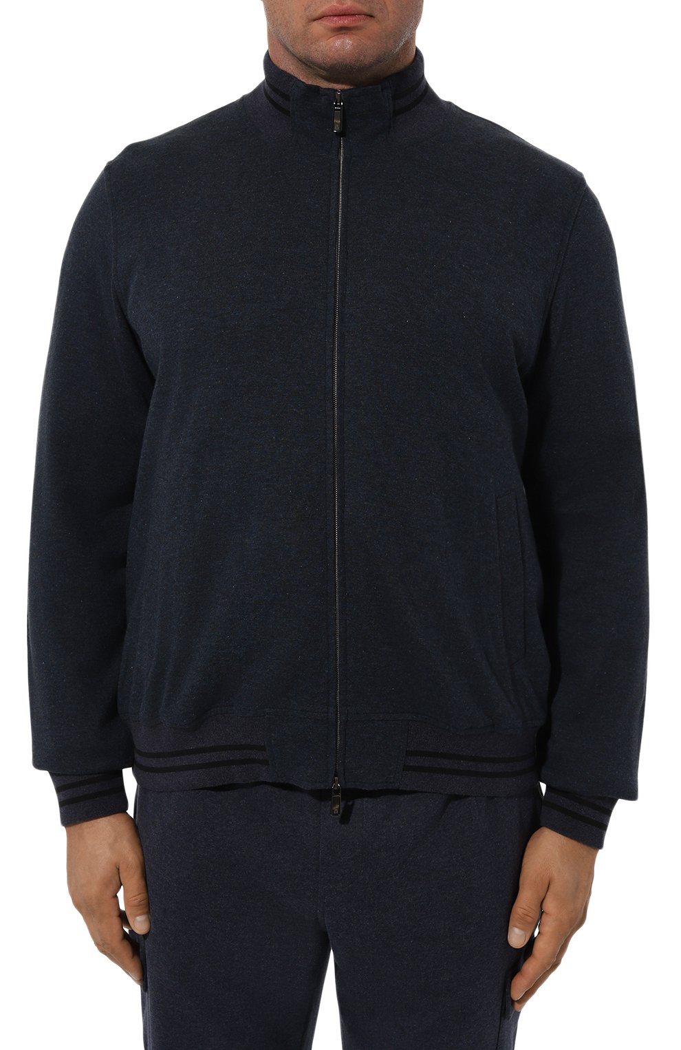 Толстовка из хлопка и кашемира CAPOBIANCO, арт. 17M457.LB00./60, фото 3