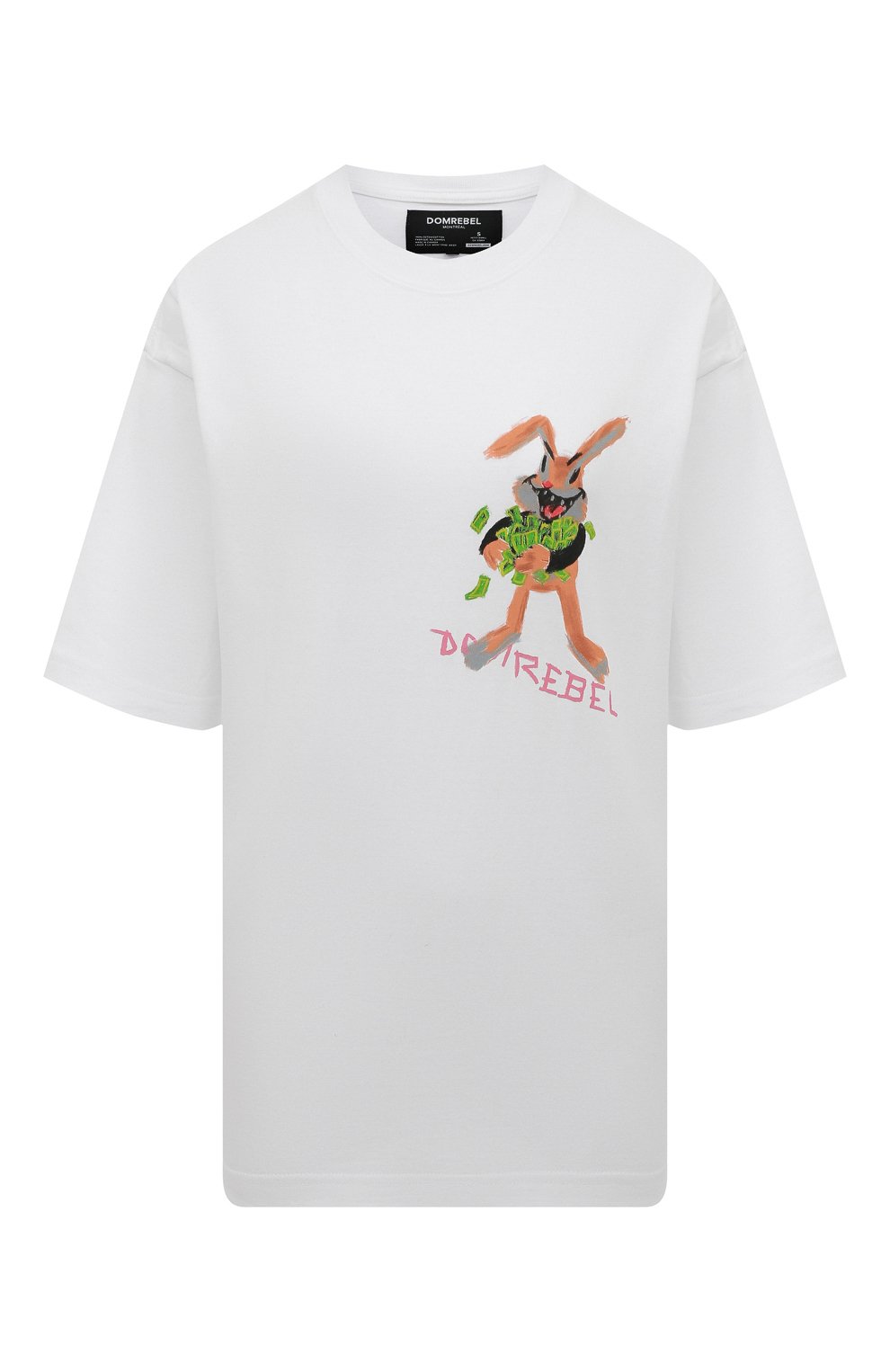 Хлопковая футболка DOMREBEL, арт. PAYDAY/T-SHIRT/W, фото 1