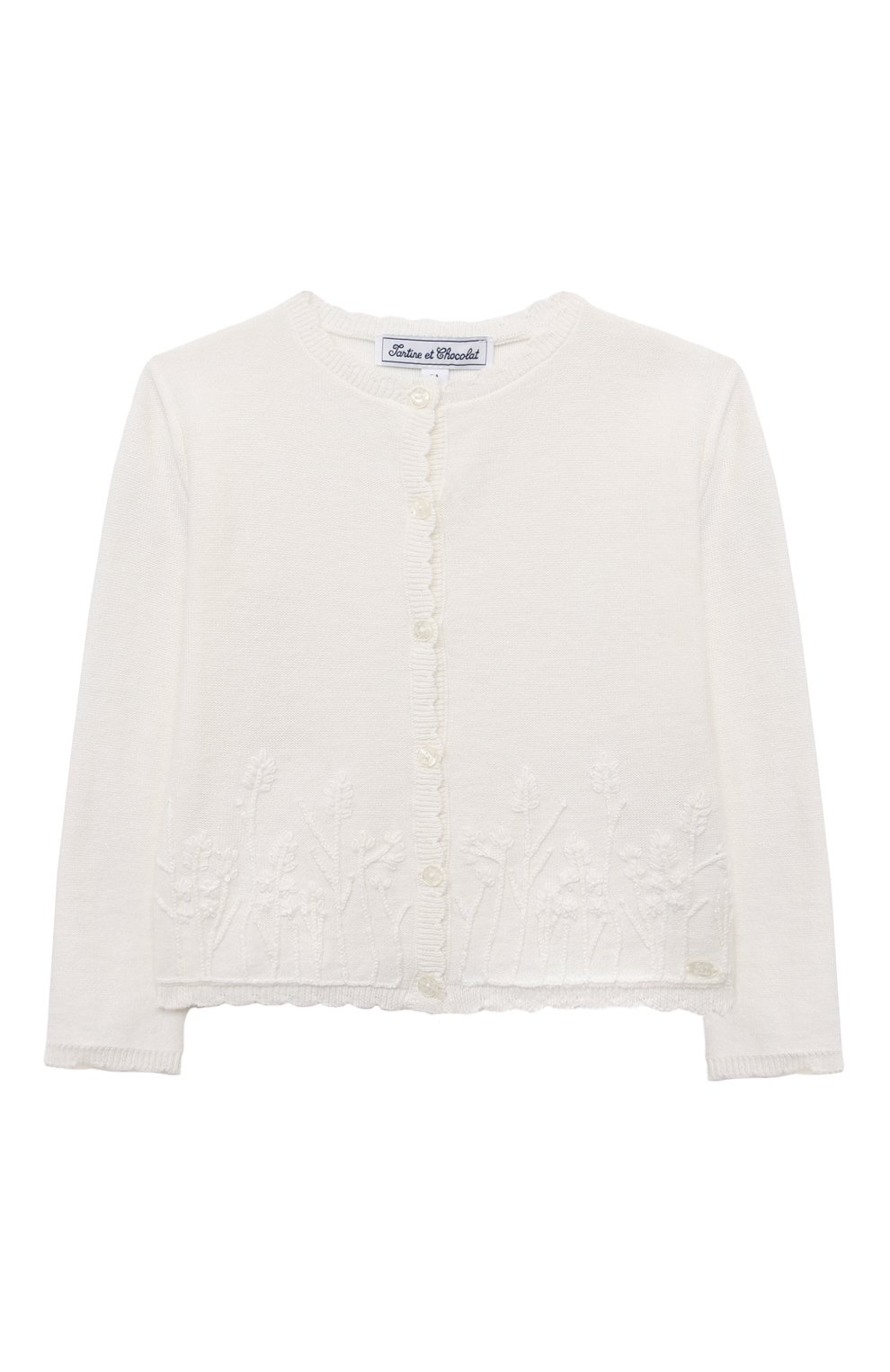 Хлопковый кардиган TARTINE ET CHOCOLAT, арт. TY18031, фото 1