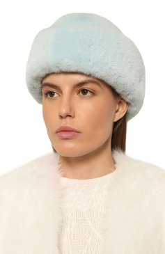 Женская шапка эйни из меха норки FURLAND голубого цвета, арт. 0204900110148600626 | Фото 2 (Материал: Натуральный мех; Нос: Не проставлено; Материал сплава: Проставлено; Региональные ограничения белый список (Axapta Mercury): Не проставлено)