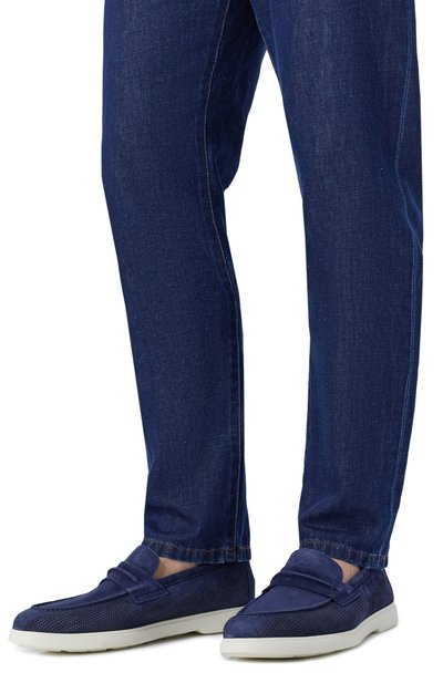 Замшевые лоферы BLU BARRETT, арт. EDWIN-14090.2/LIGHT CASHEMERE, фото 3