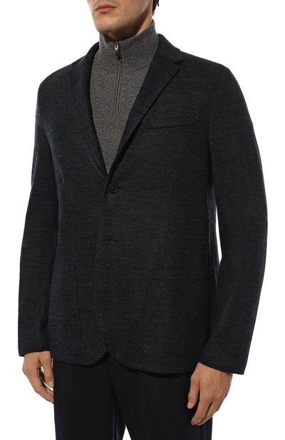 Шерстяной пиджак HARRIS WHARF LONDON, арт. C8P22MVB, фото 4