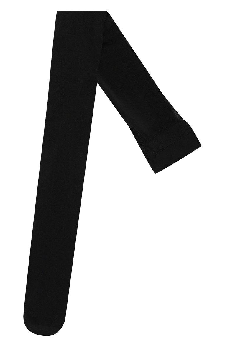 Женские колготки GIORGIO ARMANI черного цвета, арт. 330028/3F845 | Фото 1 (Материал внешний: Синтетический материал; Материал сплава: Проставлено; Нос: Не проставлено)