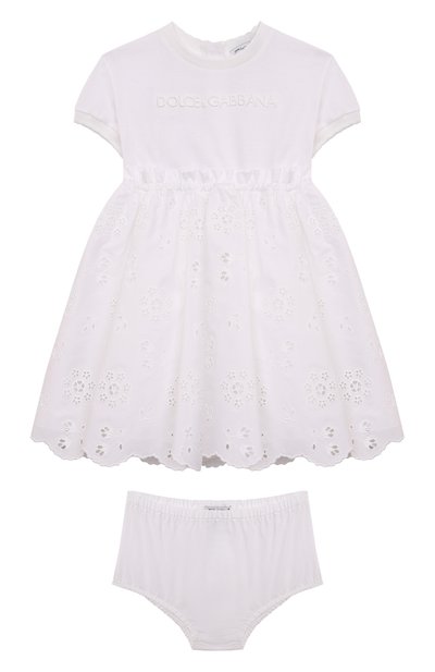 Комплект из платья и шорт DOLCE & GABBANA, арт. L2JD9D/G7NXV/18/24M, фото 1
