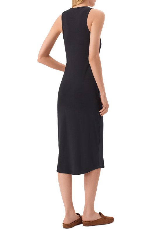 Хлопковое платье Moschino A8902/4410 Чёрный  A8902/4410 Фото 3