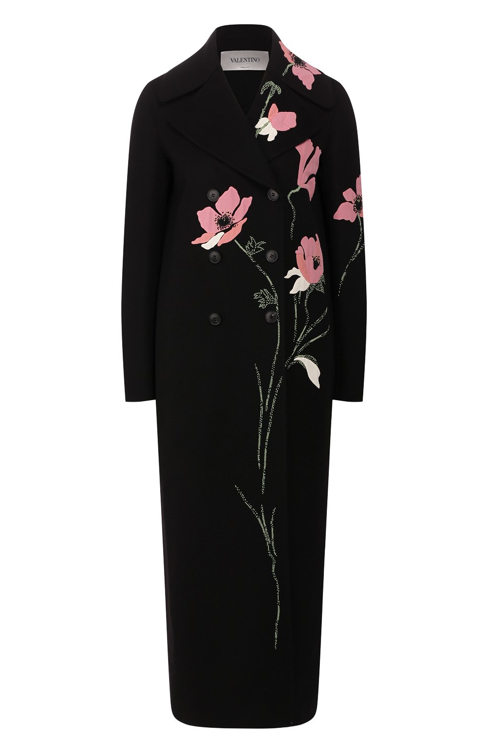 Шерстяное пальто VALENTINO, арт. TB3CA4D015E, фото 1