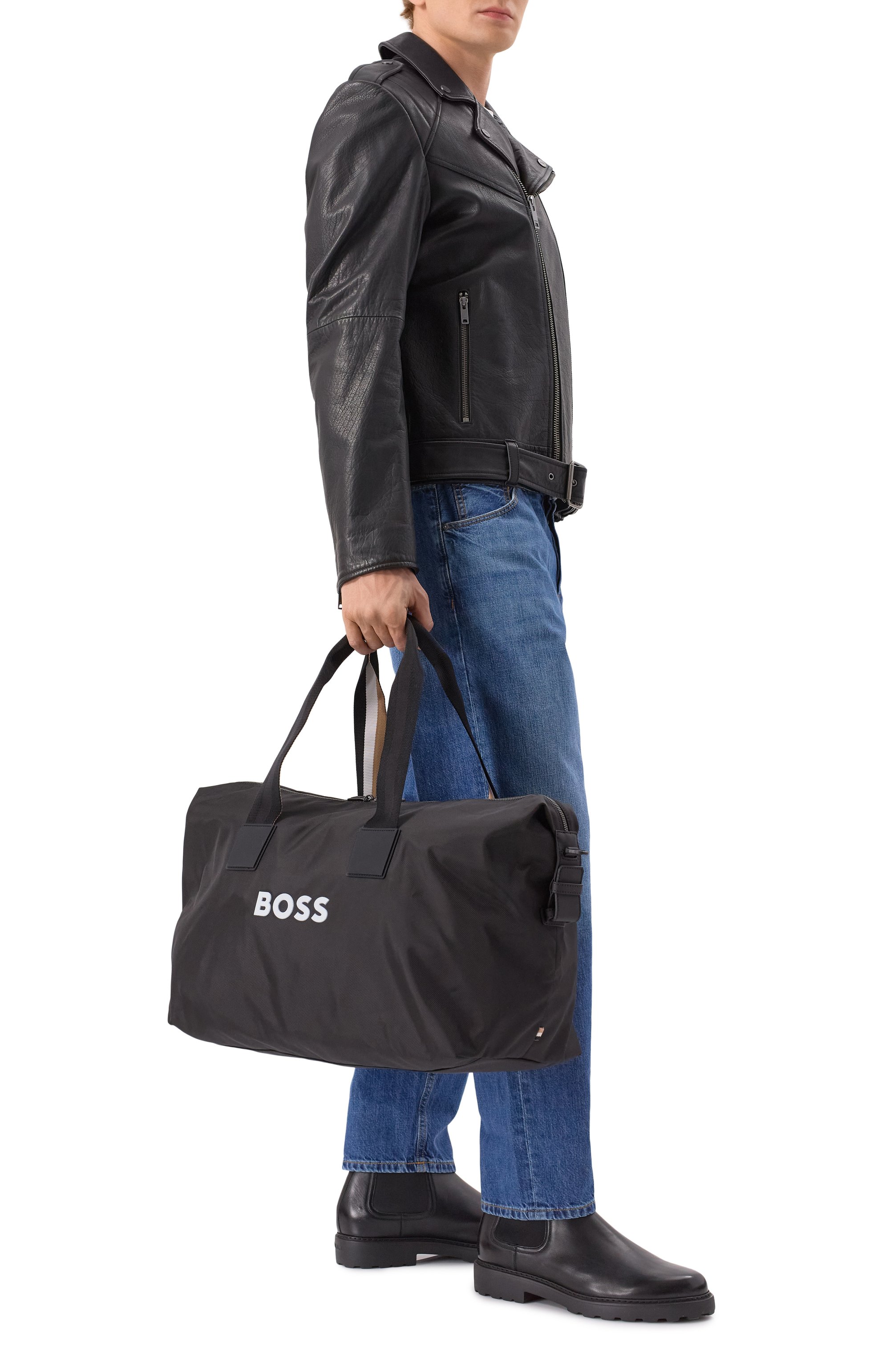 Сумка catch 3.0 BOSS черного цвета по цене 29850 руб., арт. 50511942, фото 7 Сумка catch 3.0 BOSS, арт. 50511942, фото 7