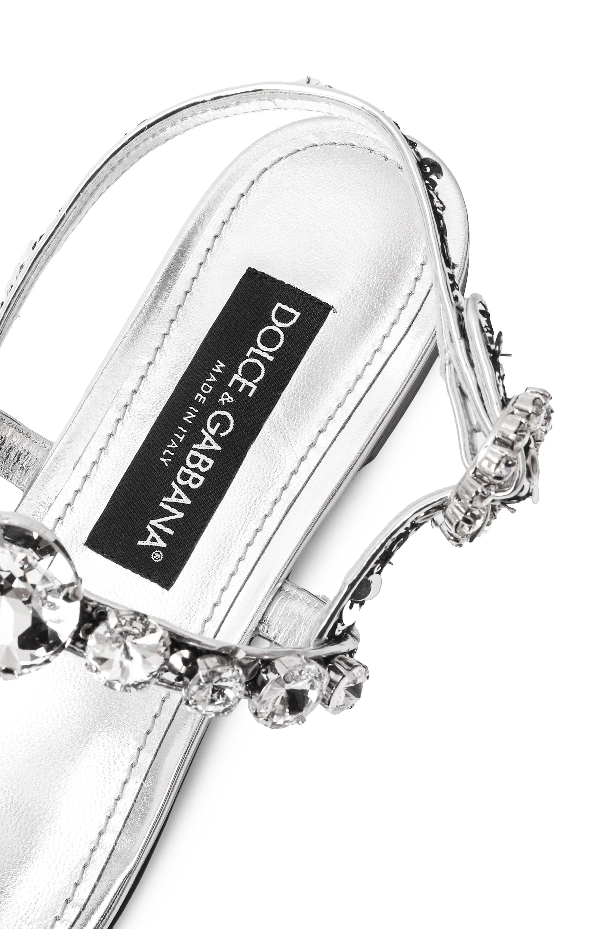 Кожаные сандалии bianca DOLCE & GABBANA, арт. CQ0601/A6I20, фото 7