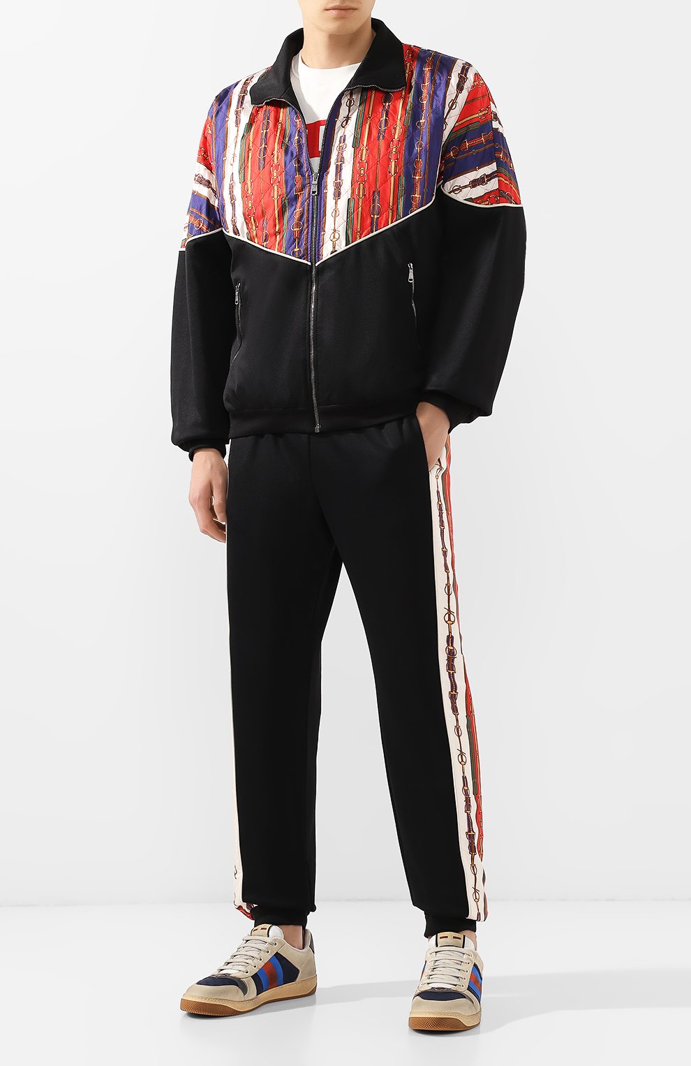 Шелковый бомбер GUCCI, арт. 575740/XJBA8, фото 2