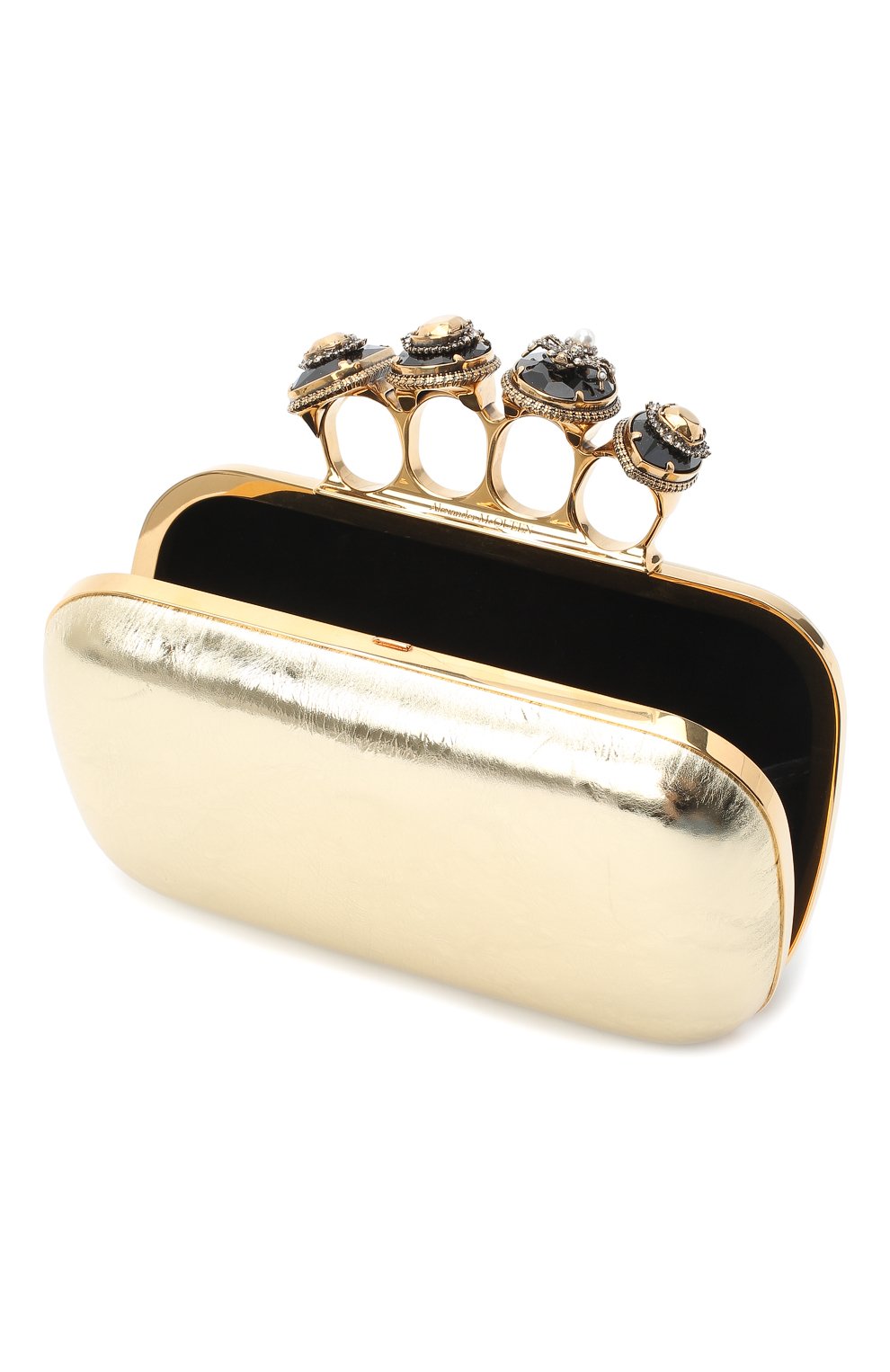 Клатч jewelled four ring ALEXANDER MCQUEEN, арт. 583726/1YATT, фото 4