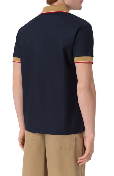 Хлопковое поло BURBERRY, арт. 8110094, фото 4