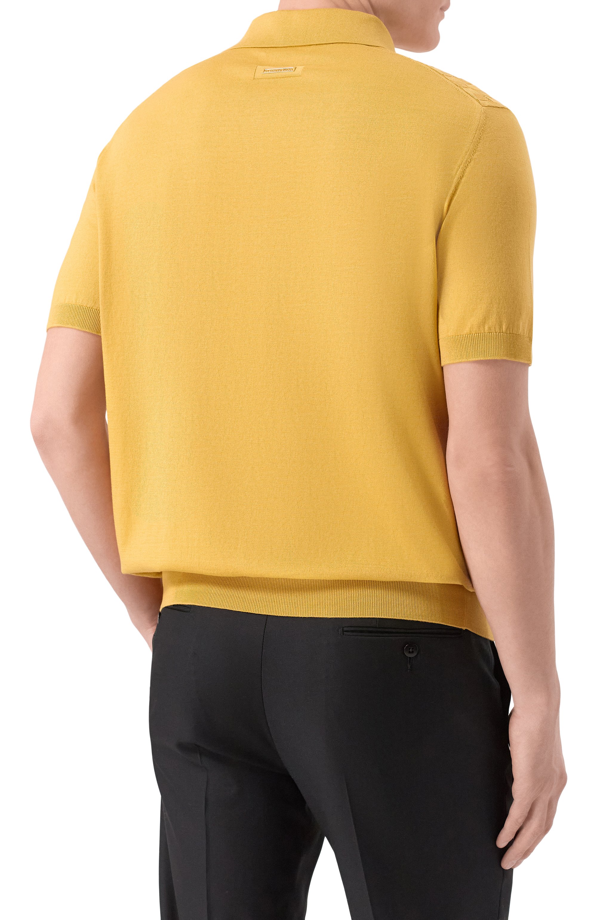 Поло из шелка и хлопка STEFANO RICCI, арт. K818110P13/F26176, фото 4