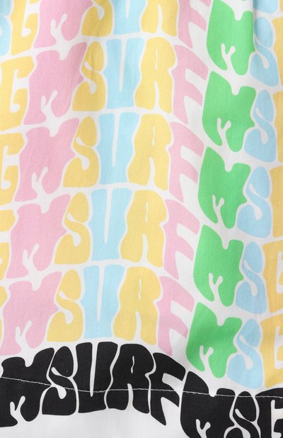 Хлопковые шорты MSGM KIDS, арт. S5MSJGSH246, фото 3