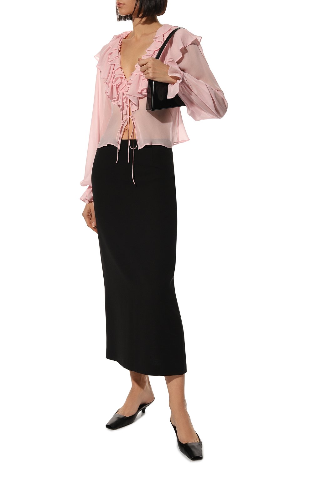 Блузка из вискозы PHILOSOPHY DI LORENZO SERAFINI, арт. A0201/7117, фото 2