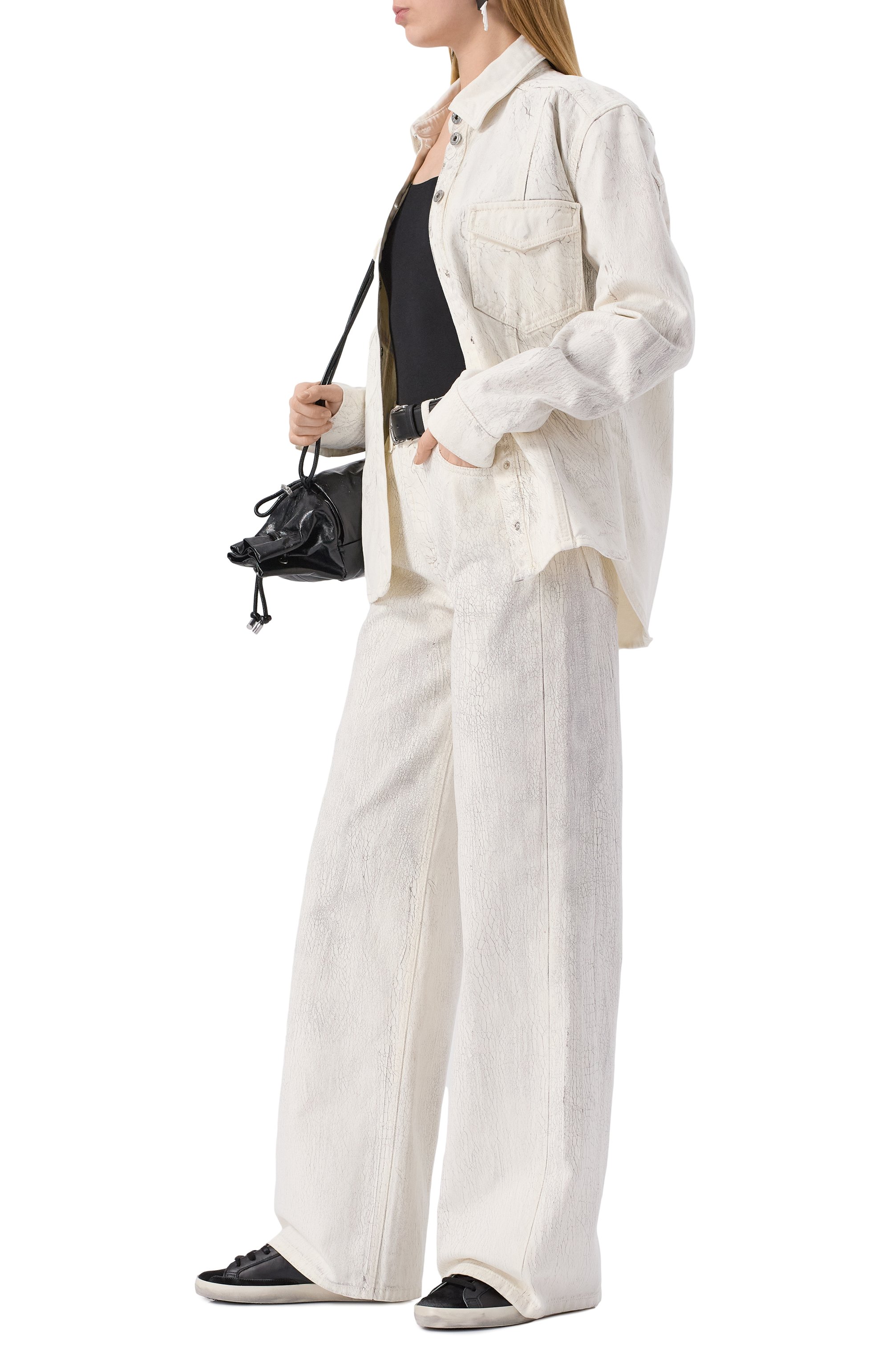 Кожаные кеды super-star GOLDEN GOOSE DELUXE BRAND, арт. GWF00101.F003463, фото 2