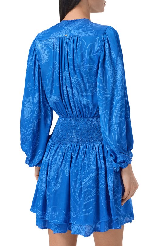 Платье из вискозы Poupette St Barth WENR26NVSRFU Синий  WENR26NVSRFU Фото 3