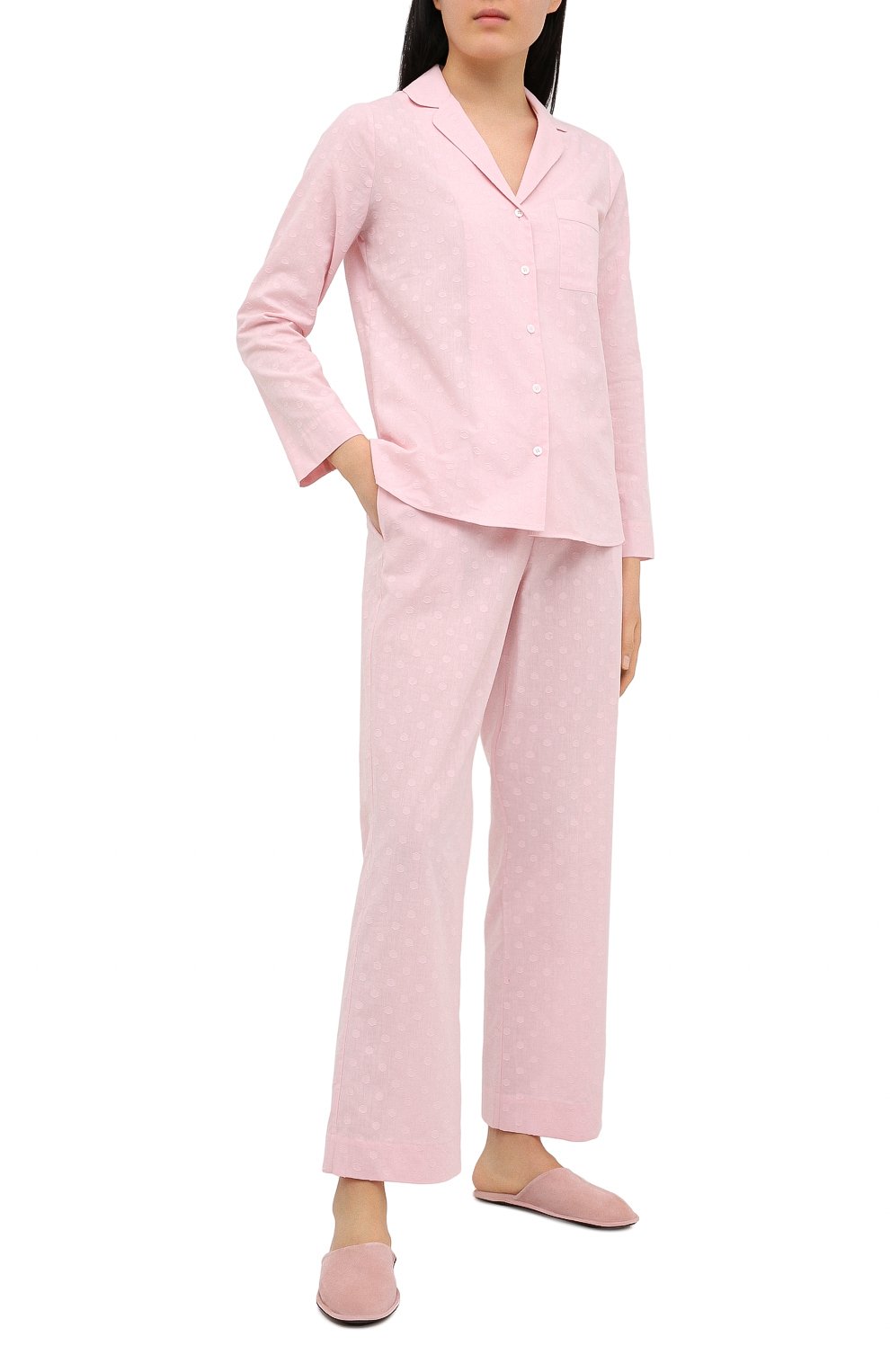 Хлопковая пижама YOLKE, арт. SS21-02C-CJ-PI, фото 1