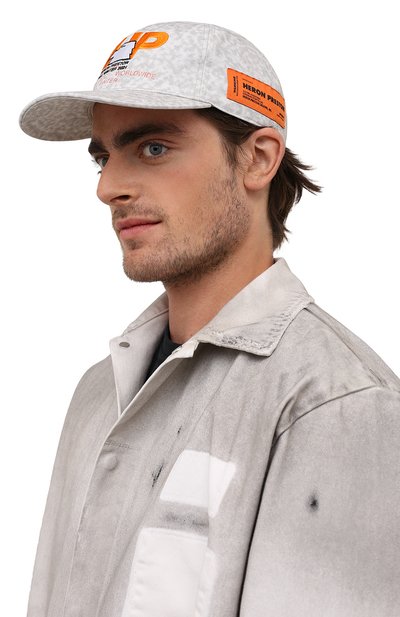 Хлопковая бейсболка HERON PRESTON, арт. HMLB001F21FAB0010522, фото 2