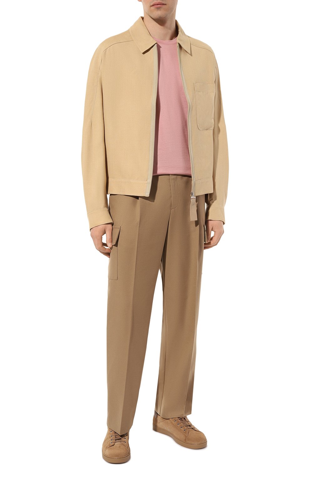 Замшевые кеды GIANVITO ROSSI, арт. S26340.M1CAM.SUECAML, фото 2