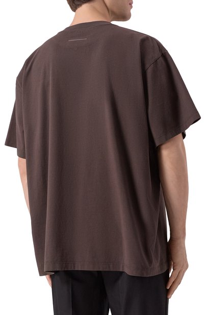 Хлопковая футболка MM6, арт. SH0GC0053/M20050, фото 4