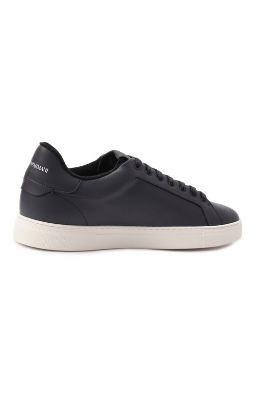Кожаные кеды Emporio Armani EM003844/AF20004 Синий  EM003844/AF20004 Фото 5