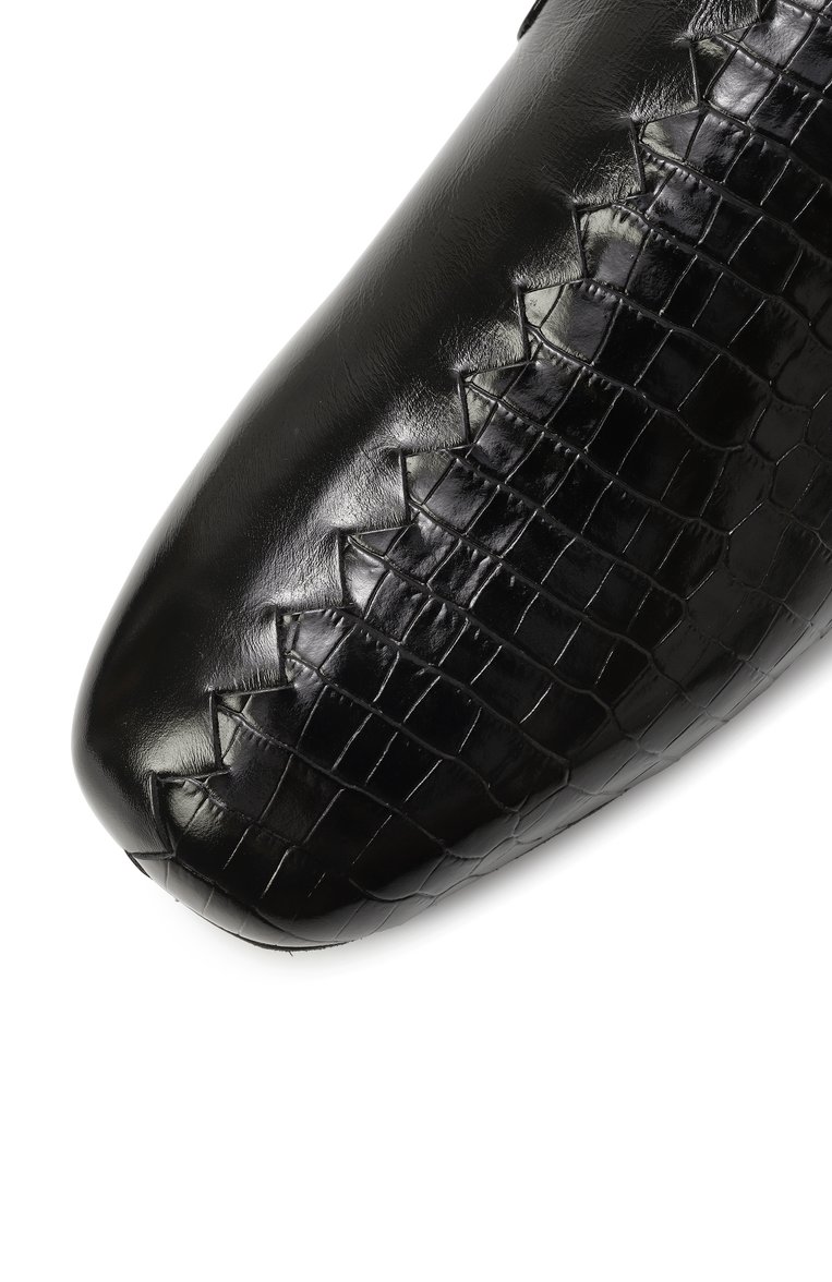 Мужские кожаные сабо roma BOTTEGA VENETA черного цвета, арт. 816591/V55D0 | Фото 7 (Автоматизация состава: Проставлено; Материал внешний: Натуральная кожа; Материал внутренний: Натуральная кожа; Нос: Не проставлено)