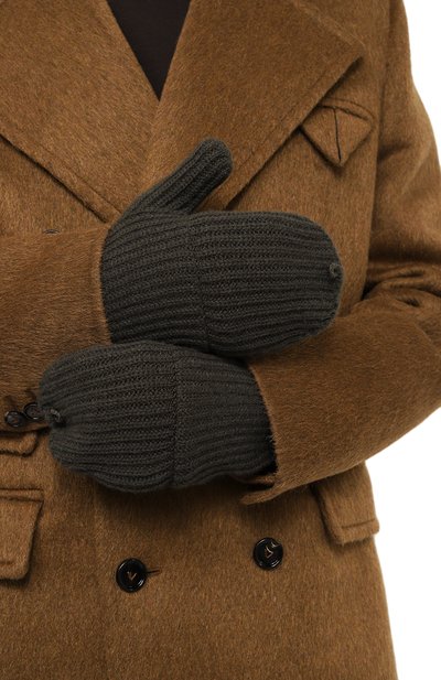 Кашемировые перчатки GIORGIO ARMANI, арт. 744189/2F292, фото 4