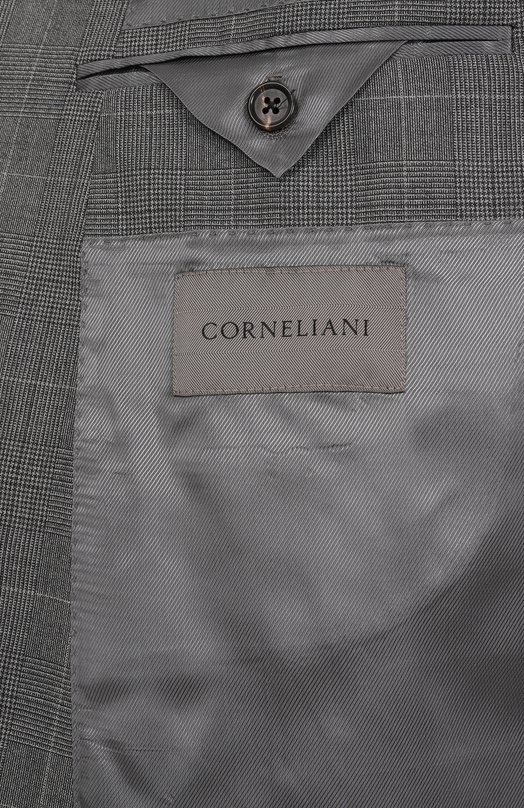 Шерстяной костюм Corneliani 25X009-2517201_SET Серый  25X009-2517201_SET Фото 9
