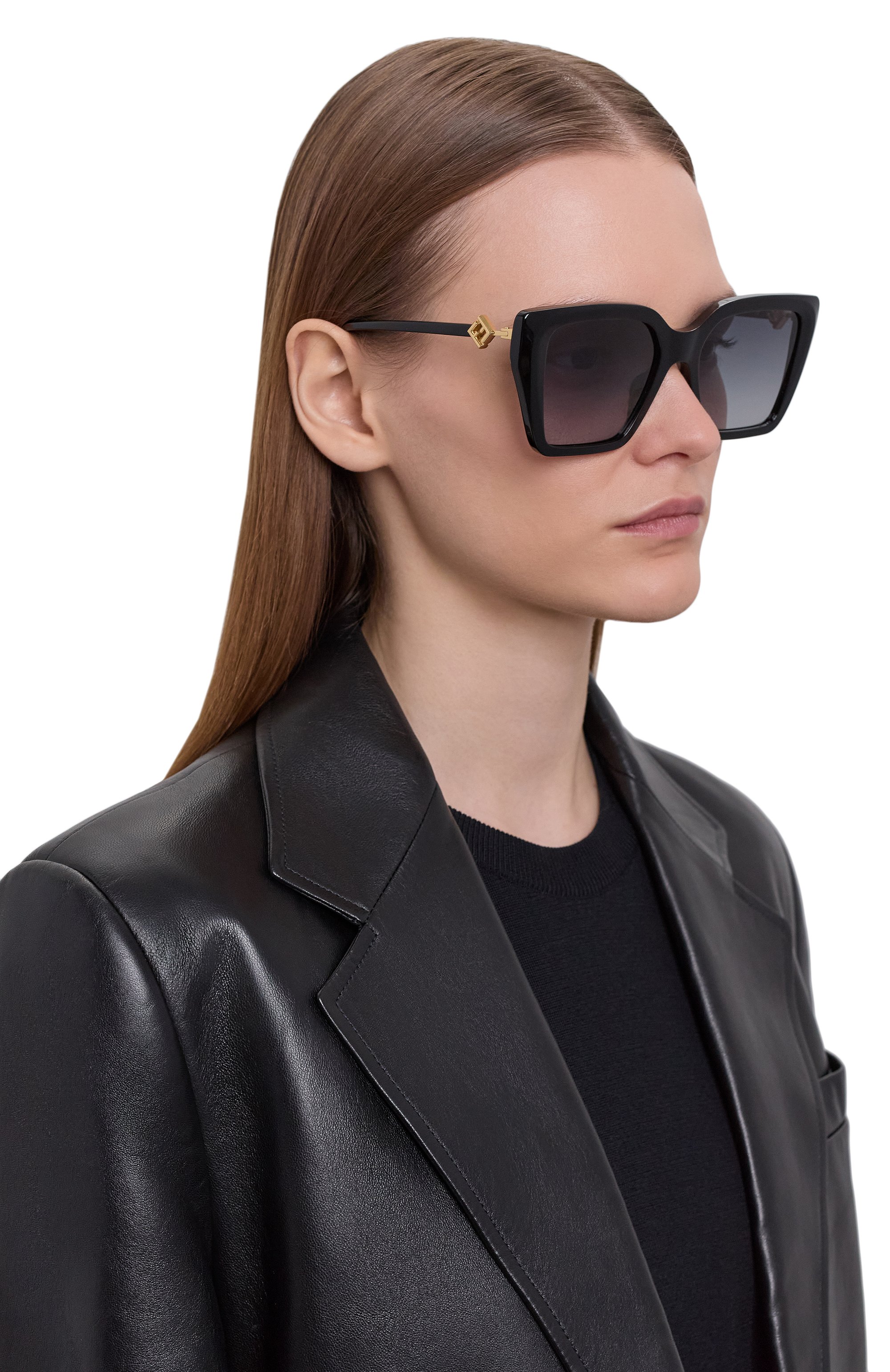 Солнцезащитные очки FENDI, арт. FE40161I 01B, фото 2