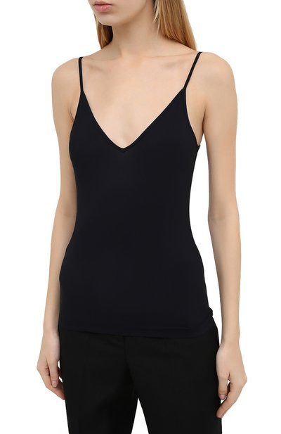 Топ JIL SANDER черного цвета по цене 16850 руб., арт. JSCQ705046-WQ477108, фото 3 Топ JIL SANDER, арт. JSCQ705046-WQ477108, фото 3